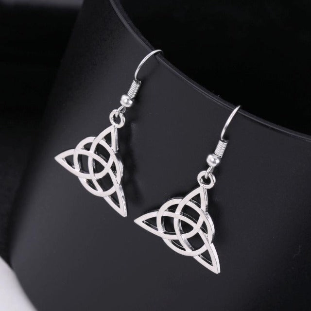 Pendientes Celtas color Plata