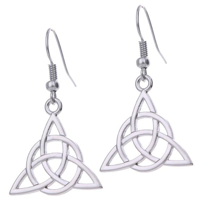 Pendientes Celtas color Plata