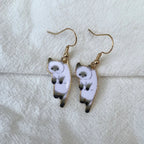 Pendientes de Gato Cute siamés