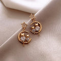 Pendientes de Gatos Lindos dorados