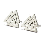 Pendientes Vikingos para Hombre plateados