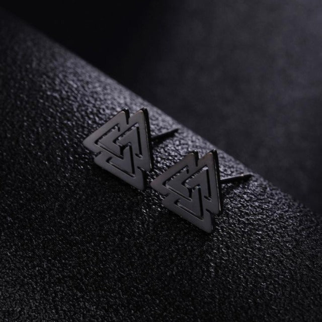 Pendientes Vikingos para Hombre negros