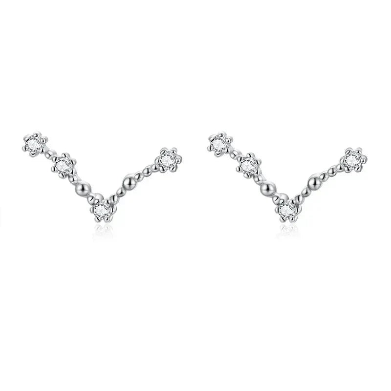 Pendientes 12 Constelaciones Signo del Zodiaco Mujer aries
