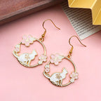 Pendientes Gato Doreado