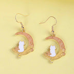 Pendientes Gato Doreado