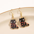 Pendientes Gato Doreado