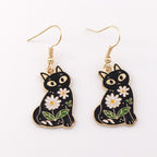 Pendientes Gato Doreado