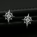 Pendientes de botón Estrella para Hombre