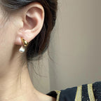 Pendientes de Clavo Gota de Agua