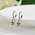 Pendientes Aros Calavera