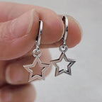 Pendientes Aros Estrella para Hombre o Mujer