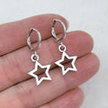Pendientes Aros Estrella para Hombre o Mujer
