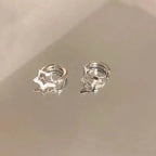 Pendientes Aros Estrella Pentagonal