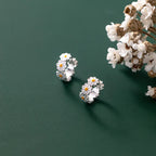 Pendientes Aros Flor de Margarita b