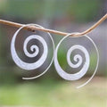 Pendientes Aros Espiral