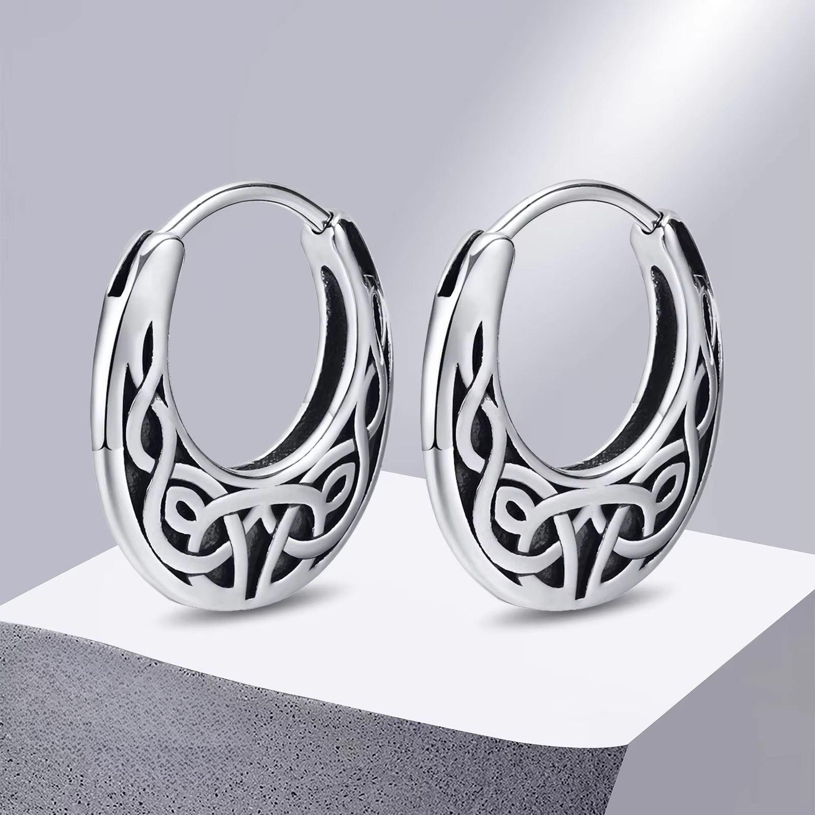 Pendientes Aros Vikingos Nórdicos