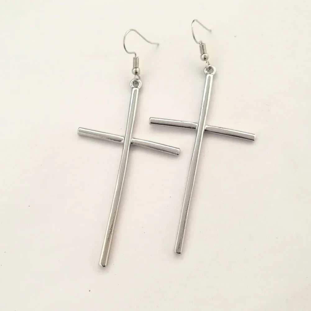 Pendientes Cruz Larga