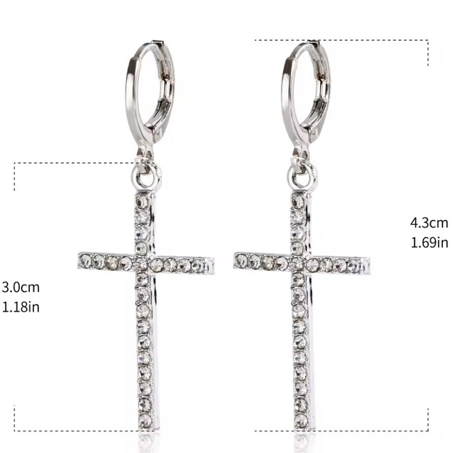 Pendientes Cruz