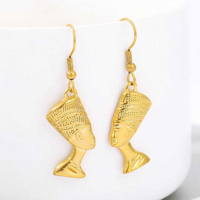 Aretes Egipcios de oro
