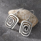 Pendientes Étnicos Colgantes Geométricos