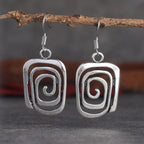 Pendientes Étnicos Colgantes Geométricos