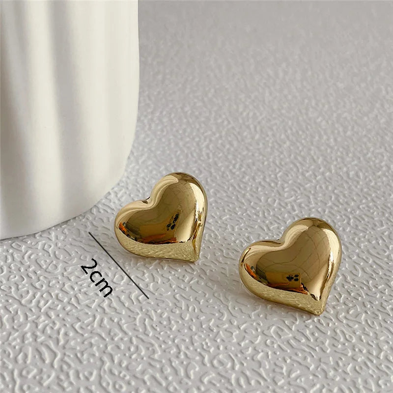 Pendientes de Mujer Corazón Clavos