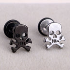 Pendientes de Calavera Mujer