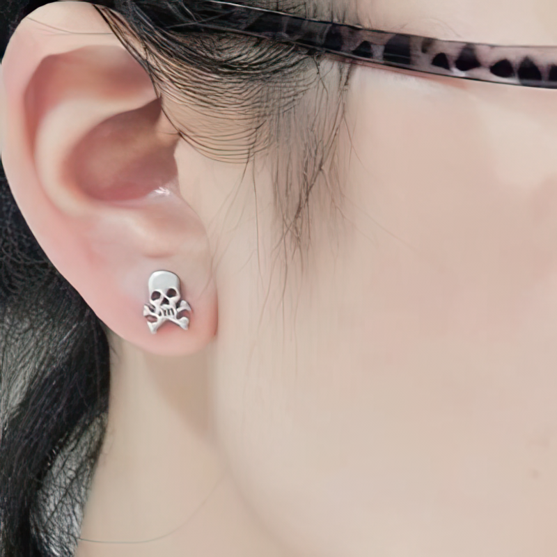 Pendientes de Calavera Mujer