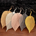 Pendientes Hoja Bohemia