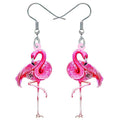 Pendientes Flamencos Rosados