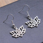 Pendientes Flor de Loto Budismo