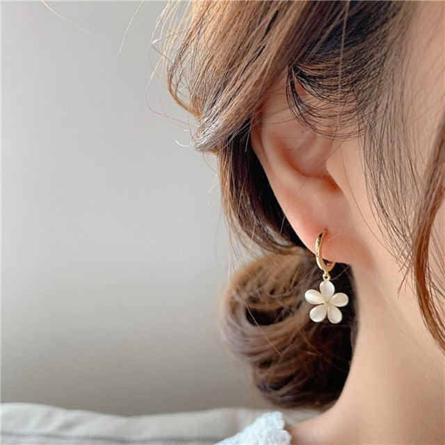 Pendientes Flor Ópalo