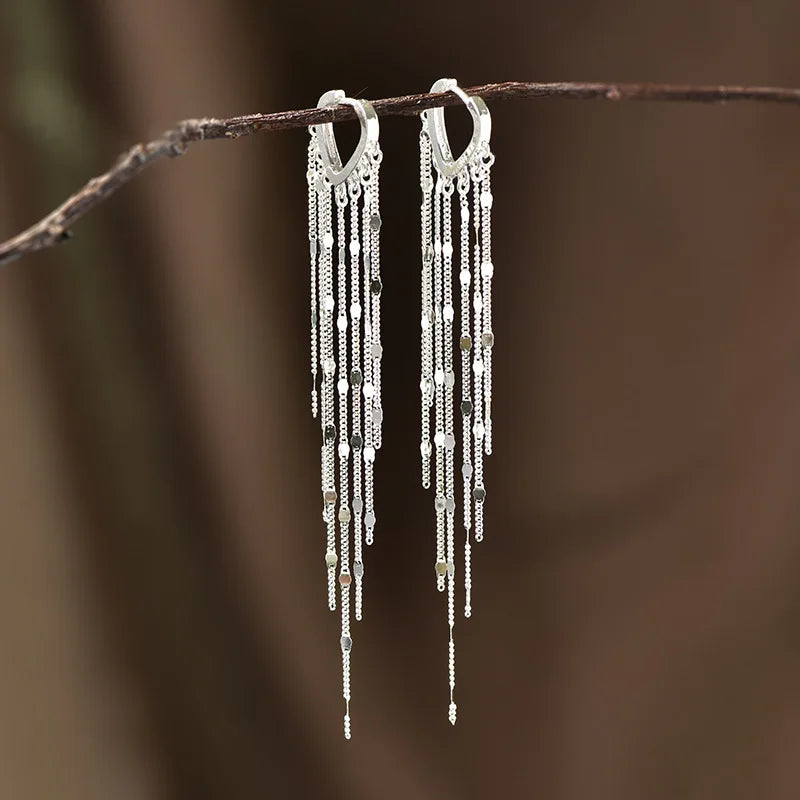 Pendientes Guirnaldas Largos
