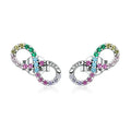 Pendientes Infinito Multicolor