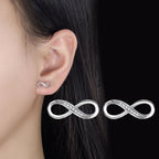 Pendientes Infinito Zirconio
