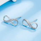 Pendientes Infinito Zirconio