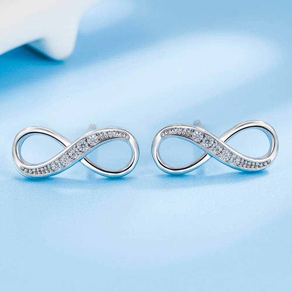 Pendientes Infinito Zirconio