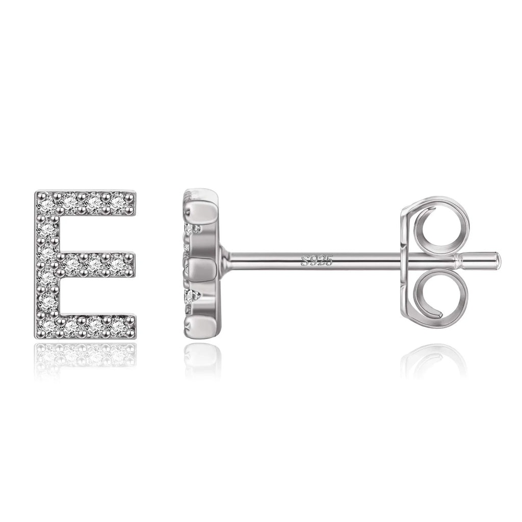 Boucles d'oreilles initiale - lettre