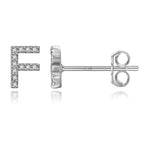 Boucles d'oreilles initiale - lettre