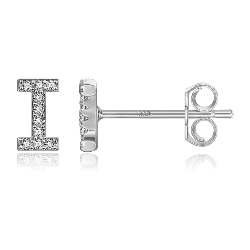 Boucles d'oreilles initiale - lettre