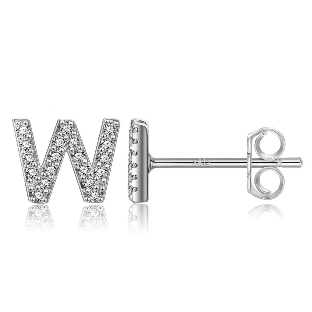 Boucles d'oreilles initiale - lettre