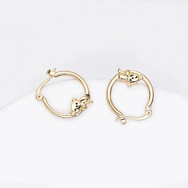 Pendientes de Aro Koala