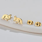 Pendientes de Koala Adorable Oro