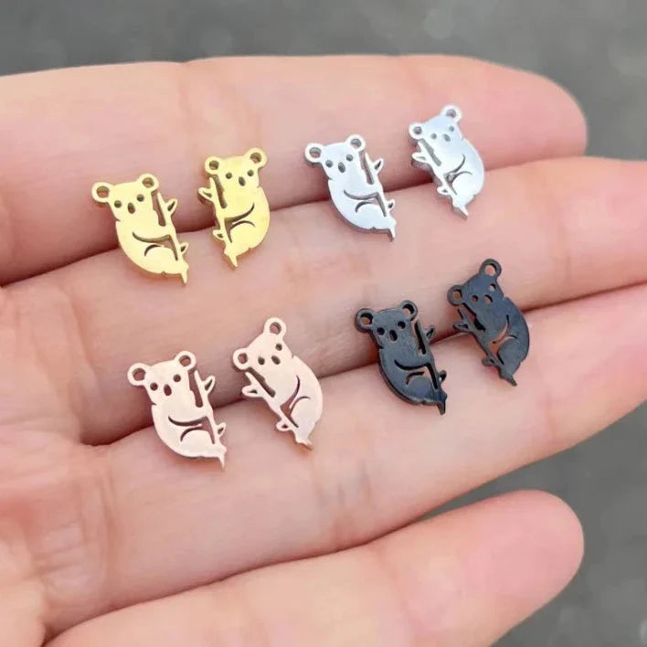 Pendientes de Koala Adorable