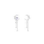 Pendientes Luna y Mariposas