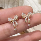 Boucles d'oreilles noeud papillon femme