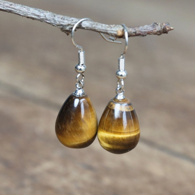 Pendientes Ojo de Tigre