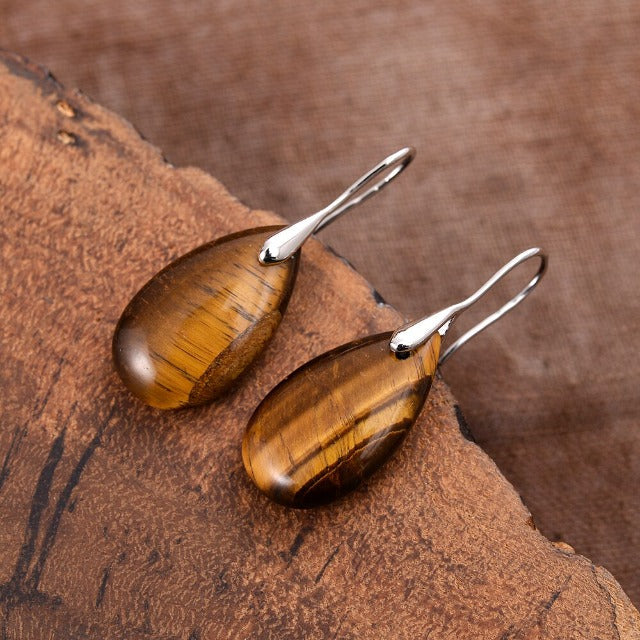 Pendientes Ojo de Tigre para Mujer