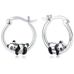 Pendientes Panda Acostado