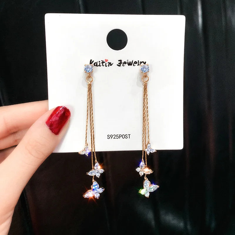 Pendientes de Mariposa para Mujer en cobre